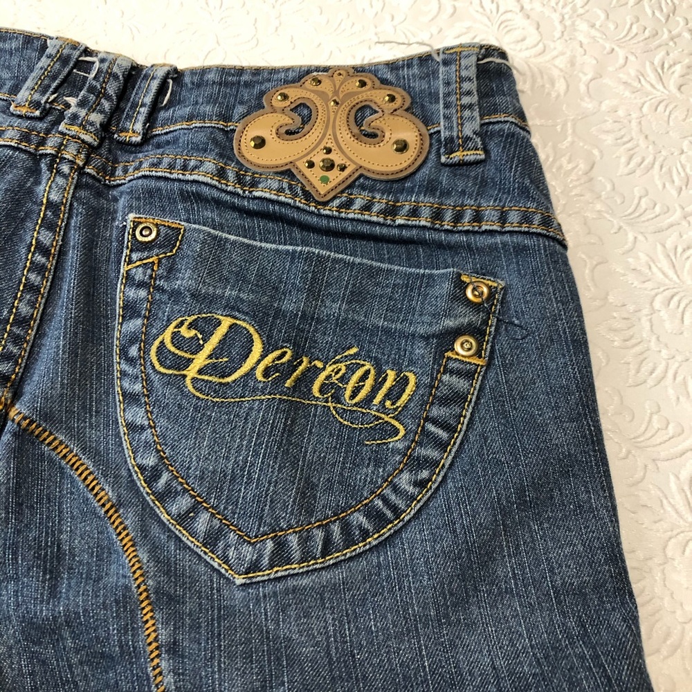 DEREON Beyonce Blue Capri Jeans Women’s Size 5/6